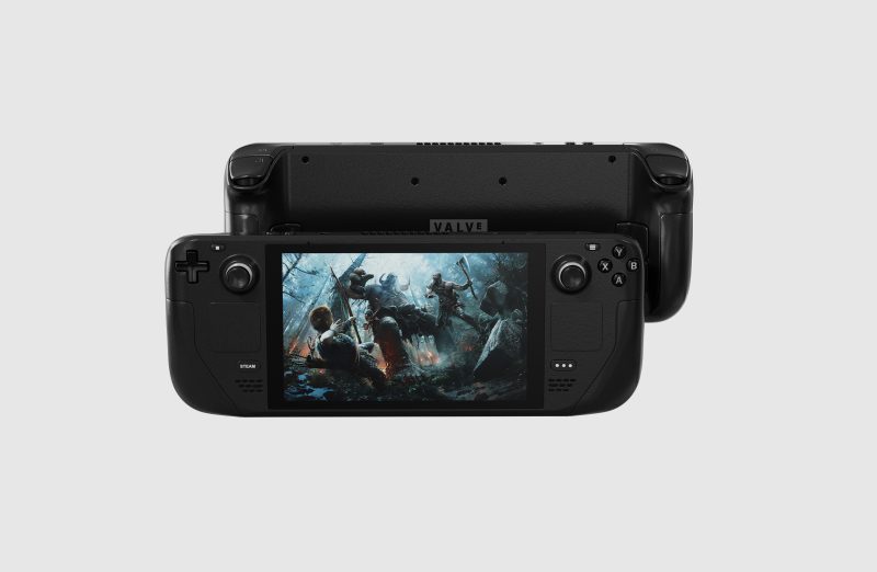 Steam Deck掌机3D模型OC渲染直接出“能玩3A”的游戏感！-安主的3D模型库