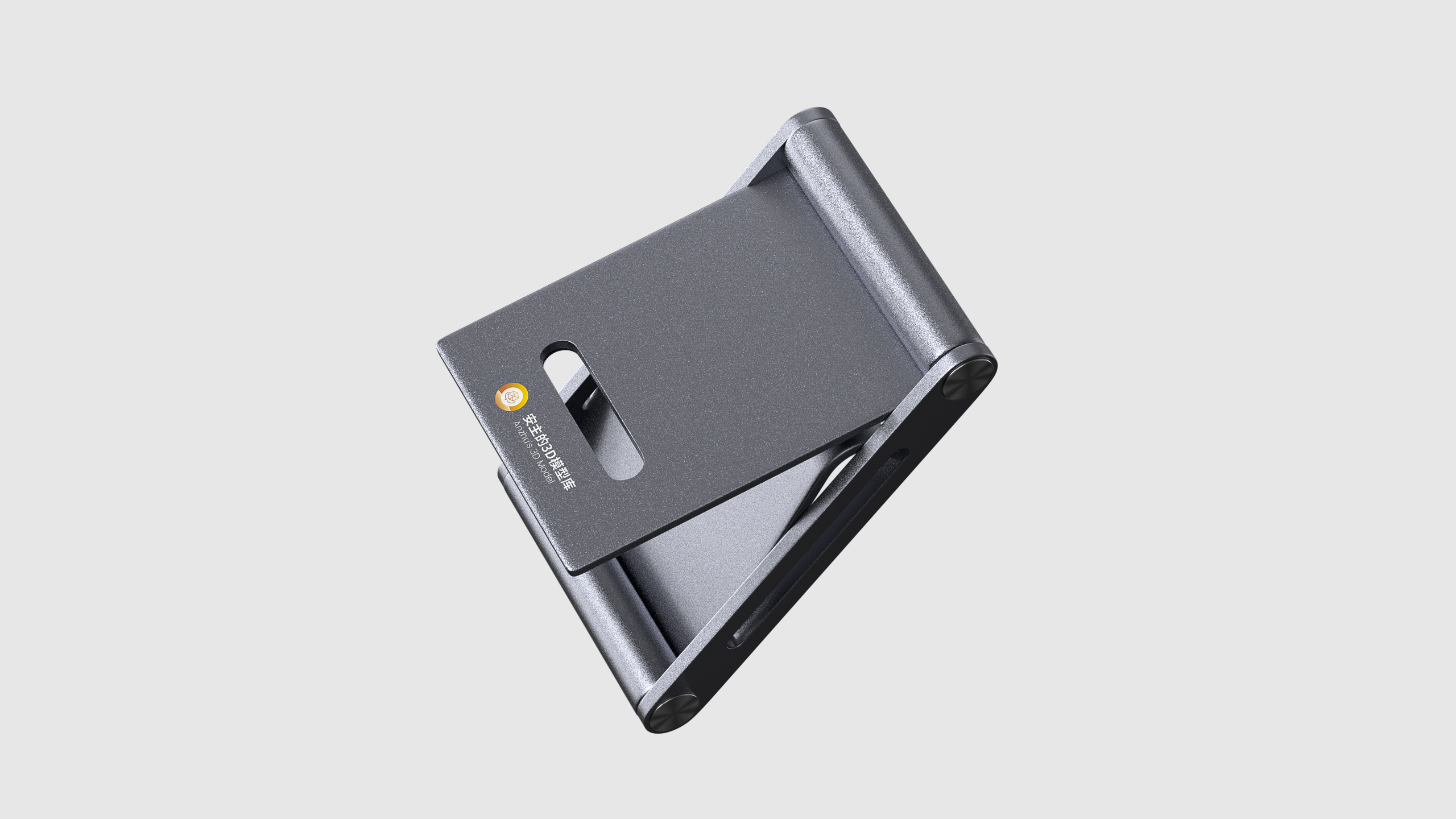 能折的金属支架3D模型细节到位到“能摸得到”！-安主的3D模型库