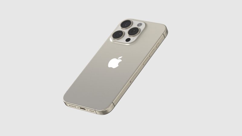 iPhone 15 Pro Max OC渲染-安主的3D模型库