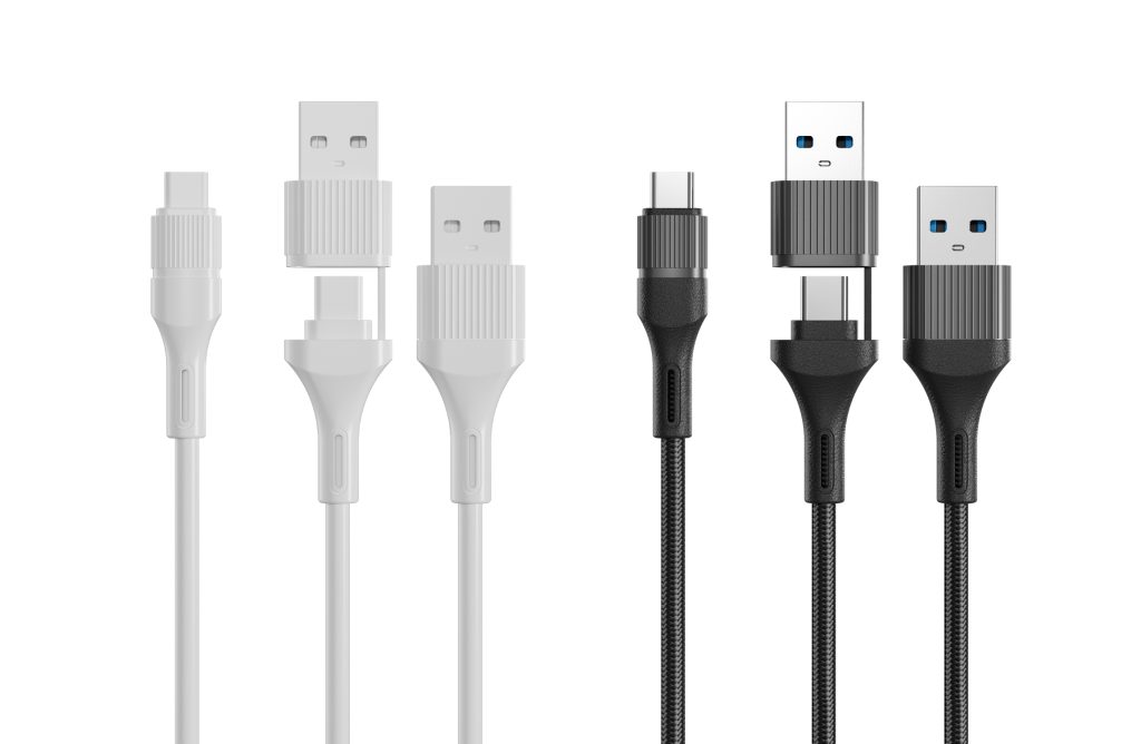 图片[2]-双接口数据线高精度3D模型（FBX+OC/RS渲染，即拿即用）-安主的3D模型库