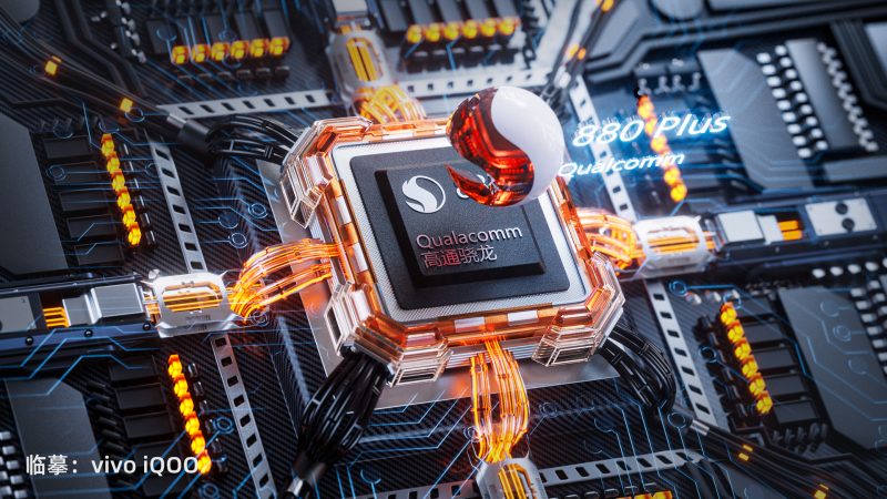 高通骁龙 880 Plus 芯片科幻场景 3D 模型（OC+FBX）-安主的3D模型库