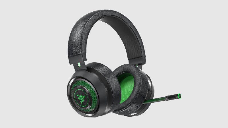 超逼真雷蛇游戏耳机 3D 模型（OC 渲染 + FBX 格式）免费下载-安主的3D模型库