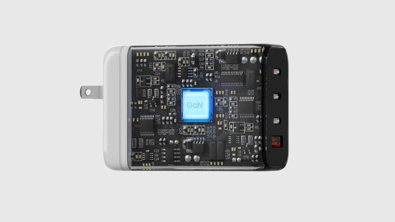 充电器带电路 3D 模型（OC+FBX）免费下载-安主的3D模型库