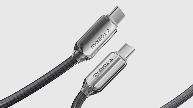 TORRAS Type-C 数据线 3D 模型（OC+FBX）免费下载-安主的3D模型库
